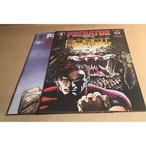 Predator versus Magnus Robot Fighter 1-2 (Complete Set) Valiant/Dark Horse Comic